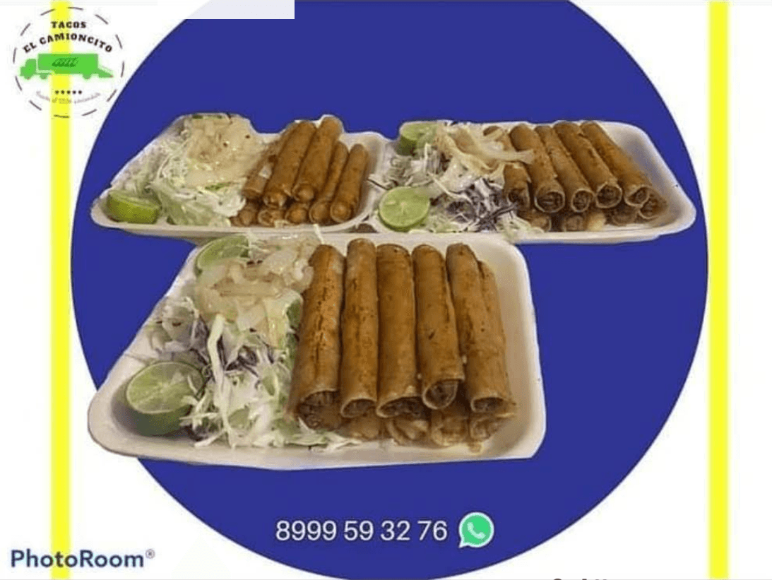 Tacos El Camioncito — tacos enrollados al vapor